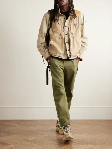 Moncler Grenoble Combal Logo-Appliquéd Alcantara®-Trimmed Layered Ripstop Jacket - Men | Thumbnail 2 Moncler Grenoble Combal Logo-Appliquéd Alcantara®-Trimmed Layered Ripstop Jacket - Men | Thumbnail 2