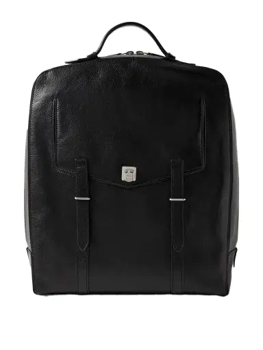 Métier Rider Full-Grain Leather Backpack - Men | Thumbnail 1 Métier Rider Full-Grain Leather Backpack - Men | Thumbnail 1