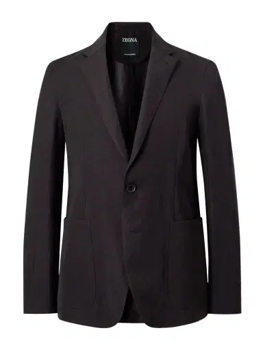 Zegna Slim-Fit Wool and Linen-Blend Suit Jacket - Men | Thumbnail 1 Zegna Slim-Fit Wool and Linen-Blend Suit Jacket - Men | Thumbnail 1