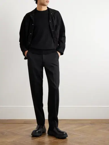 Zegna Cashmere and Silk-Blend Sweater - Men | Thumbnail 2 Zegna Cashmere and Silk-Blend Sweater - Men | Thumbnail 2