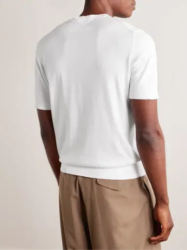 Zegna Cotton T-Shirt - Men | Thumbnail 3 Zegna Cotton T-Shirt - Men | Thumbnail 3