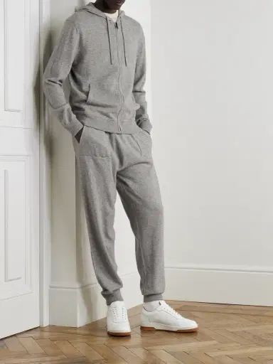 MR P. Wool and Cashmere-Blend Sweatpants - Men | Thumbnail 2 MR P. Wool and Cashmere-Blend Sweatpants - Men | Thumbnail 2