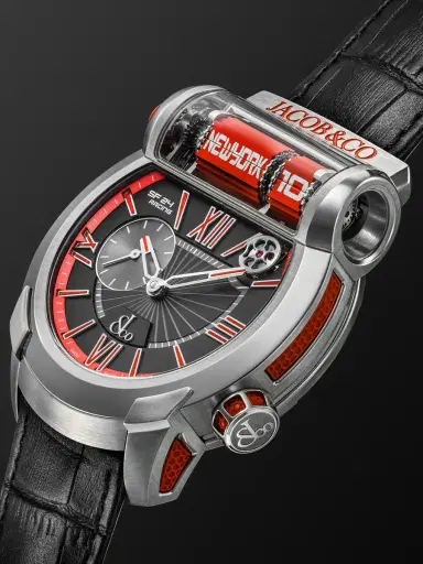 Jacob & Co. Epic SF24 Racing Limited Edition Automatic Titanium Watch, Ref. ES101.20.NS.YR.ABVEA - Men | Thumbnail 4 Jacob & Co. Epic SF24 Racing Limited Edition Automatic Titanium Watch, Ref. ES101.20.NS.YR.ABVEA - Men | Thumbnail 4