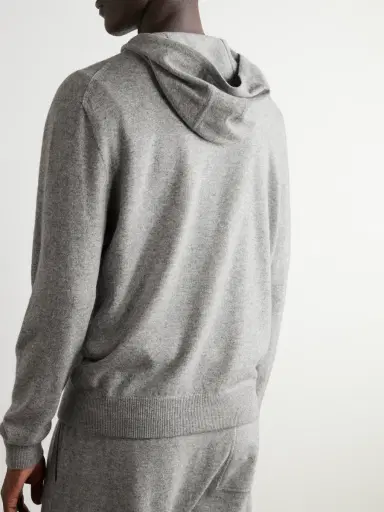 MR P. Wool and Cashmere-Blend Zip-Up Hoodie - Men | Thumbnail 3 MR P. Wool and Cashmere-Blend Zip-Up Hoodie - Men | Thumbnail 3