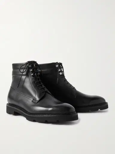 John Lobb Alder Burnished-Leather Boots - Men | Thumbnail 4 John Lobb Alder Burnished-Leather Boots - Men | Thumbnail 4