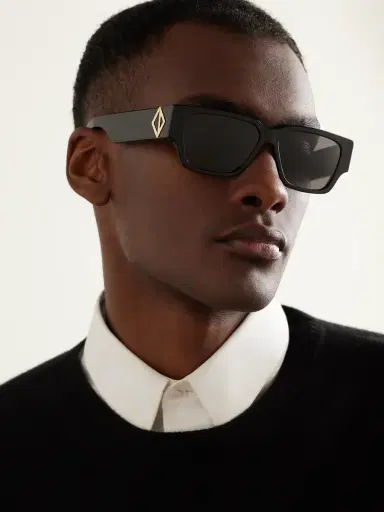 DIOR Eyewear CD Diamond S5I Geometric Acetate and Silver-Tone Sunglasses - Men | Thumbnail 2 DIOR Eyewear CD Diamond S5I Geometric Acetate and Silver-Tone Sunglasses - Men | Thumbnail 2