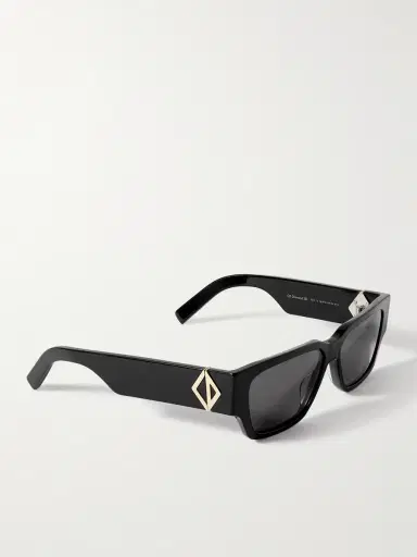 DIOR Eyewear CD Diamond S5I Geometric Acetate and Silver-Tone Sunglasses - Men | Thumbnail 4 DIOR Eyewear CD Diamond S5I Geometric Acetate and Silver-Tone Sunglasses - Men | Thumbnail 4