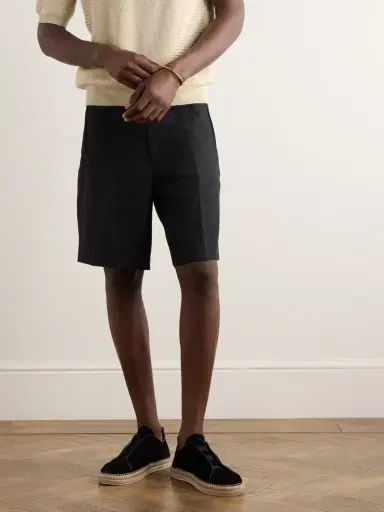 Zegna Triple Stitch™ Leather-Trimmed Suede Slip-On Sneakers - Men | Thumbnail 2 Zegna Triple Stitch™ Leather-Trimmed Suede Slip-On Sneakers - Men | Thumbnail 2
