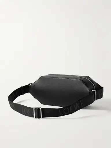 Loewe Logo-Debossed Leather Belt Bag - Men | Thumbnail 3 Loewe Logo-Debossed Leather Belt Bag - Men | Thumbnail 3