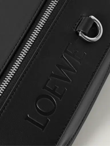 Loewe Logo-Debossed Leather Belt Bag - Men | Thumbnail 4 Loewe Logo-Debossed Leather Belt Bag - Men | Thumbnail 4