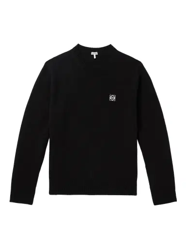 Loewe Anagram Logo-Embroidered Wool Sweater - Men | Thumbnail 1 Loewe Anagram Logo-Embroidered Wool Sweater - Men | Thumbnail 1
