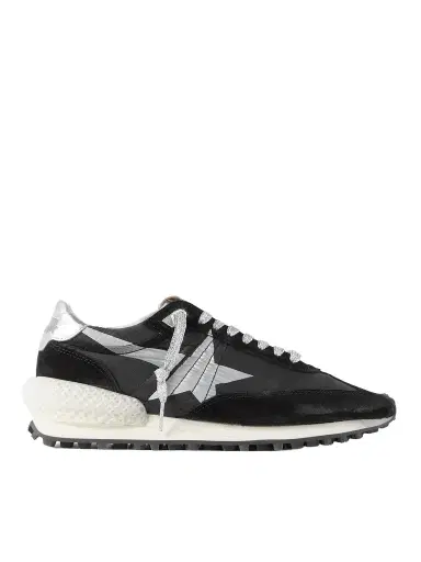 Golden Goose Marathon Leather and Suede-Trimmed Nylon Sneakers - Men | Thumbnail 1 Golden Goose Marathon Leather and Suede-Trimmed Nylon Sneakers - Men | Thumbnail 1