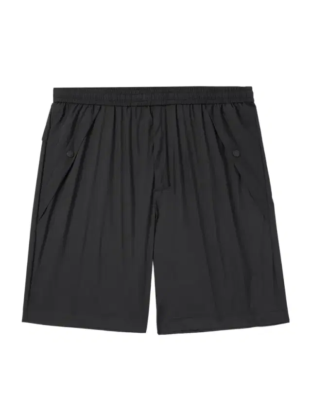 Straight-Leg Logo-Appliquéd Nylon Bermuda Shorts - Men Straight-Leg Logo-Appliquéd Nylon Bermuda Shorts - Men