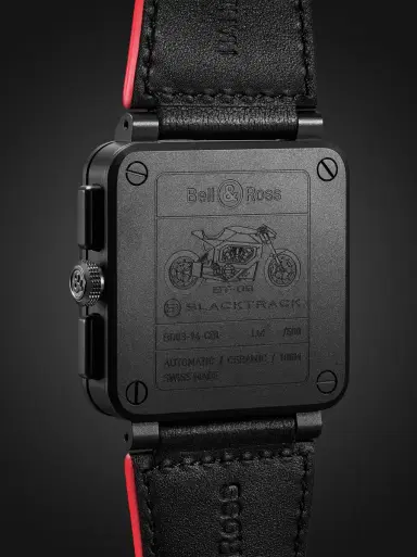 Bell & Ross BR 03-94 BLACKTRACK Limited Edition Automatic Chronograph Ceramic Watch, Ref. BR0394-BTR-CE/SCA - Men | Thumbnail 4 Bell & Ross BR 03-94 BLACKTRACK Limited Edition Automatic Chronograph Ceramic Watch, Ref. BR0394-BTR-CE/SCA - Men | Thumbnail 4