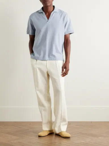 Stòffa Cotton-Piqué Polo Shirt - Men | Thumbnail 2 Stòffa Cotton-Piqué Polo Shirt - Men | Thumbnail 2