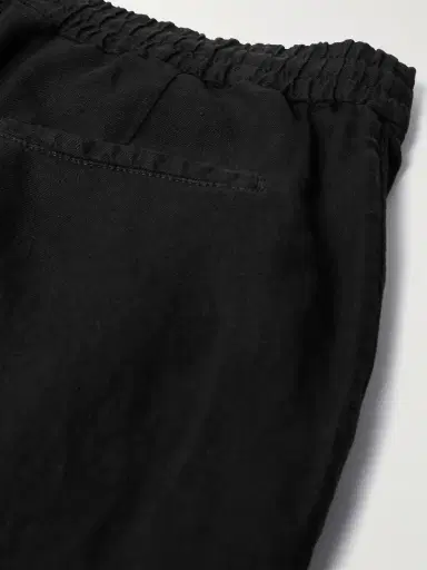 Brunello Cucinelli Straight-Leg Pleated Linen-Twill Drawstring Trousers - Men | Thumbnail 4 Brunello Cucinelli Straight-Leg Pleated Linen-Twill Drawstring Trousers - Men | Thumbnail 4