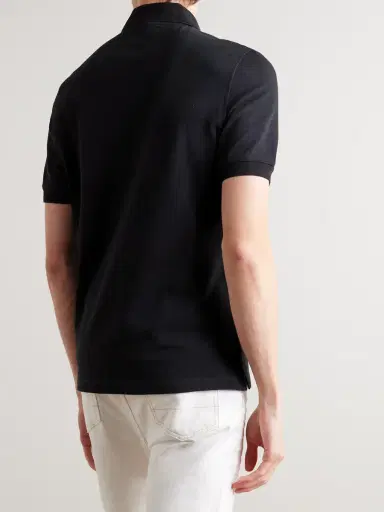 Brunello Cucinelli Slim-Fit Cotton-Piqué Polo Shirt - Men | Thumbnail 3 Brunello Cucinelli Slim-Fit Cotton-Piqué Polo Shirt - Men | Thumbnail 3