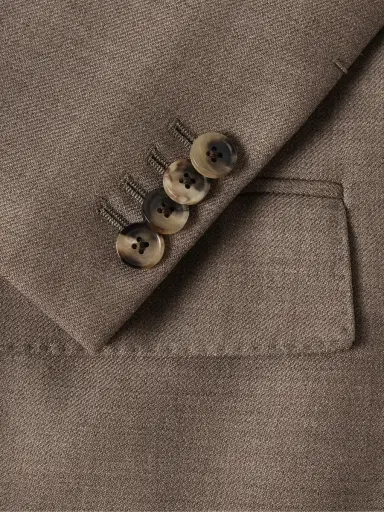 Loro Piana Double-Breasted Virgin Wool-Twill Suit Jacket - Men | Thumbnail 4 Loro Piana Double-Breasted Virgin Wool-Twill Suit Jacket - Men | Thumbnail 4
