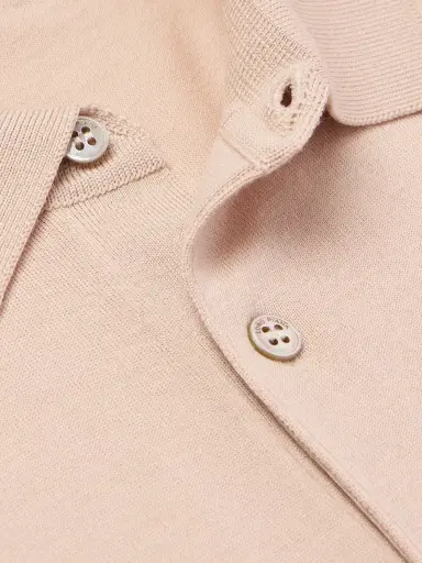 Loro Piana Wish® Wool Polo Shirt - Men | Thumbnail 4 Loro Piana Wish® Wool Polo Shirt - Men | Thumbnail 4