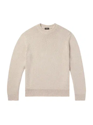 Zegna Organic Cotton and Silk-Blend Sweater - Men | Thumbnail 1 Zegna Organic Cotton and Silk-Blend Sweater - Men | Thumbnail 1