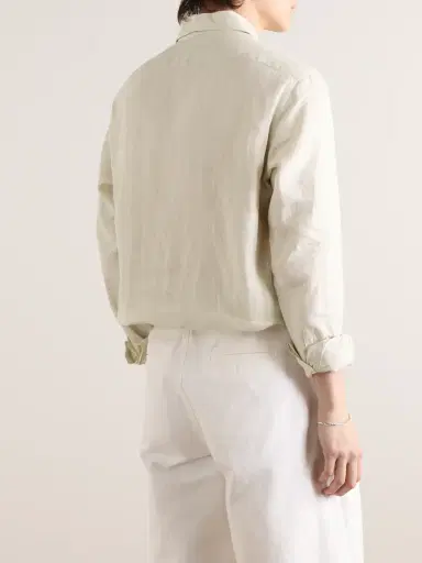 Zegna Oasi Linen Shirt - Men | Thumbnail 3 Zegna Oasi Linen Shirt - Men | Thumbnail 3