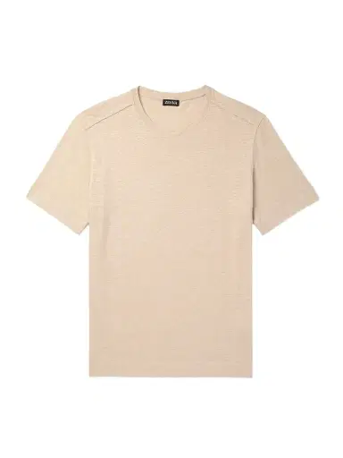 Zegna Linen-Jersey T-Shirt - Men | Thumbnail 1 Zegna Linen-Jersey T-Shirt - Men | Thumbnail 1