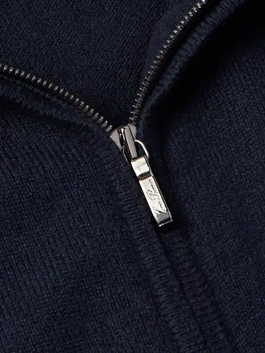 Loro Piana Ribbed Cashmere Zip-Up Sweater - Men | Thumbnail 5 Loro Piana Ribbed Cashmere Zip-Up Sweater - Men | Thumbnail 5