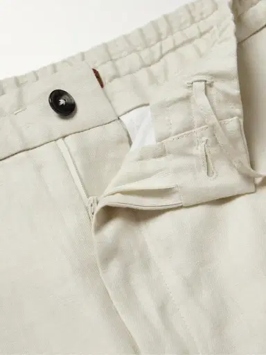 Zegna Tapered Oasi Linen Trousers - Men | Thumbnail 5 Zegna Tapered Oasi Linen Trousers - Men | Thumbnail 5