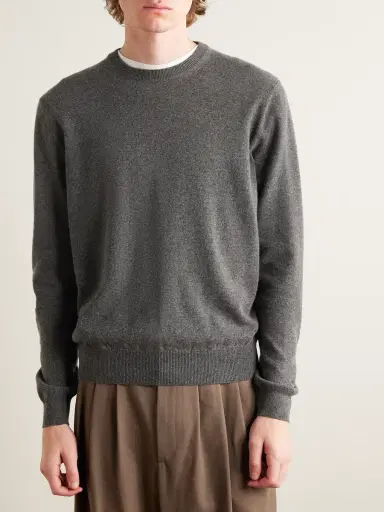 Loro Piana Slim-Fit Baby Cashmere Sweater - Men | Thumbnail 3 Loro Piana Slim-Fit Baby Cashmere Sweater - Men | Thumbnail 3
