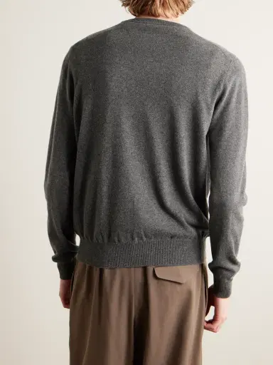 Loro Piana Slim-Fit Baby Cashmere Sweater - Men | Thumbnail 4 Loro Piana Slim-Fit Baby Cashmere Sweater - Men | Thumbnail 4