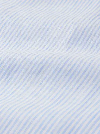 Zegna Striped Oasi Linen Shirt - Men | Thumbnail 4 Zegna Striped Oasi Linen Shirt - Men | Thumbnail 4