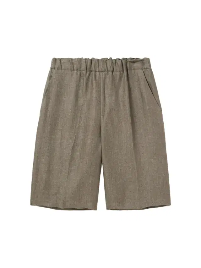 Tapered Linen-Twill Bermuda Shorts - Men Tapered Linen-Twill Bermuda Shorts - Men