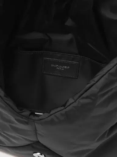 Saint Laurent Cassandre Logo-Appliquéd Padded Shell Pouch - Men | Thumbnail 5 Saint Laurent Cassandre Logo-Appliquéd Padded Shell Pouch - Men | Thumbnail 5