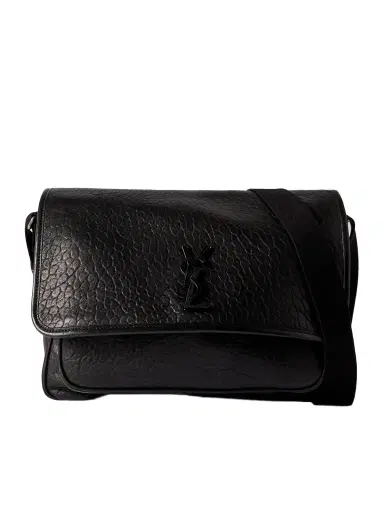 Saint Laurent Niki Textured-Leather Messenger Bag - Men | Thumbnail 1 Saint Laurent Niki Textured-Leather Messenger Bag - Men | Thumbnail 1