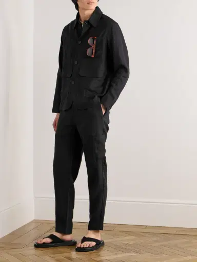 MR P. Linen Overshirt - Men | Thumbnail 2 MR P. Linen Overshirt - Men | Thumbnail 2