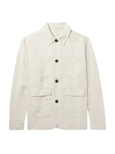 MR P. Linen Overshirt - Men | Thumbnail 1 MR P. Linen Overshirt - Men | Thumbnail 1
