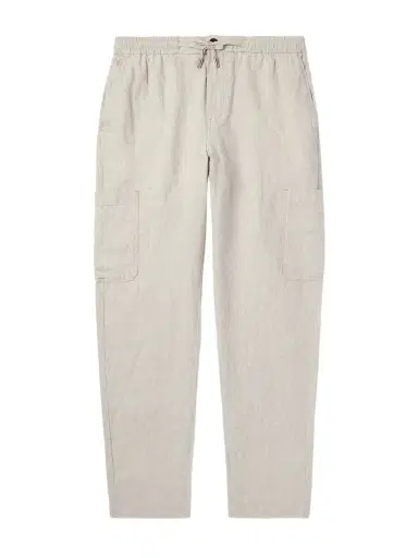 MR P. Tapered Linen Drawstring Cargo Trousers - Men | Thumbnail 1 MR P. Tapered Linen Drawstring Cargo Trousers - Men | Thumbnail 1
