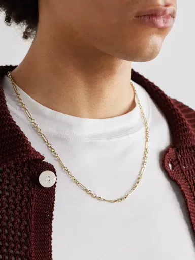 Foundrae Mixed Clip 18-Karat Gold Chain Necklace - Men | Thumbnail 2 Foundrae Mixed Clip 18-Karat Gold Chain Necklace - Men | Thumbnail 2