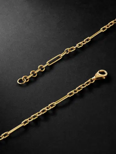 Foundrae Mixed Clip 18-Karat Gold Chain Necklace - Men | Thumbnail 3 Foundrae Mixed Clip 18-Karat Gold Chain Necklace - Men | Thumbnail 3