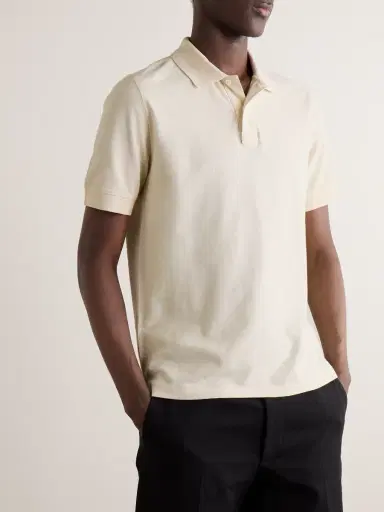 Drake's Cotton-Piqué Polo Shirt - Men | Thumbnail 3 Drake's Cotton-Piqué Polo Shirt - Men | Thumbnail 3