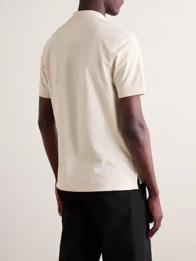 Drake's Cotton-Piqué Polo Shirt - Men | Thumbnail 4 Drake's Cotton-Piqué Polo Shirt - Men | Thumbnail 4