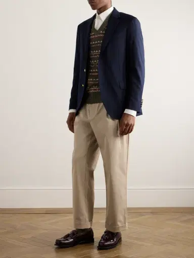 Polo Ralph Lauren Wool-Blend Gabardine Blazer - Men | Thumbnail 2 Polo Ralph Lauren Wool-Blend Gabardine Blazer - Men | Thumbnail 2