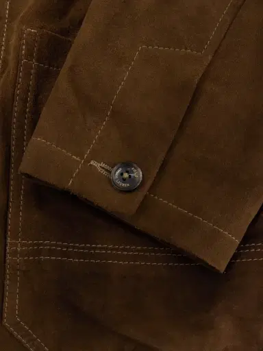 Polo Ralph Lauren Topstitched Suede Blazer - Men | Thumbnail 5 Polo Ralph Lauren Topstitched Suede Blazer - Men | Thumbnail 5