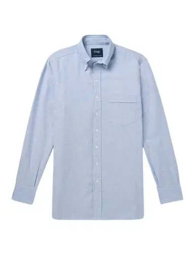 Drake's Slim-Fit Button-Down Collar Cotton Oxford Shirt - Men | Thumbnail 1 Drake's Slim-Fit Button-Down Collar Cotton Oxford Shirt - Men | Thumbnail 1