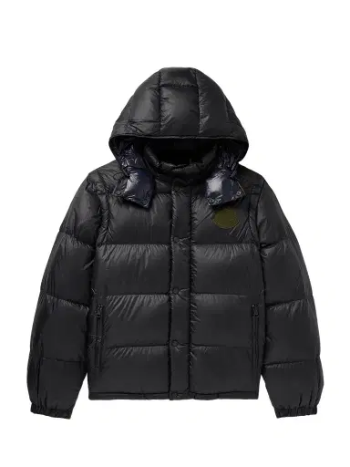 Moncler Cyclone Convertible Logo-Appliquéd Quilted Shell Hooded Down Jacket - Men | Thumbnail 1 Moncler Cyclone Convertible Logo-Appliquéd Quilted Shell Hooded Down Jacket - Men | Thumbnail 1