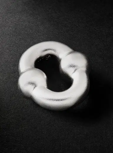 Greg Yuna Umlaut Mini 18-Karat White Gold Pendant - Men | Thumbnail 3 Greg Yuna Umlaut Mini 18-Karat White Gold Pendant - Men | Thumbnail 3