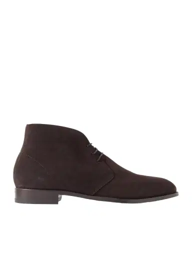 Manolo Blahnik Berwick Suede Chukka Boots - Men | Thumbnail 1 Manolo Blahnik Berwick Suede Chukka Boots - Men | Thumbnail 1