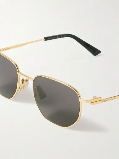 Bottega Veneta Round-Frame Gold-Tone Sunglasses - Men | Thumbnail 3 Bottega Veneta Round-Frame Gold-Tone Sunglasses - Men | Thumbnail 3
