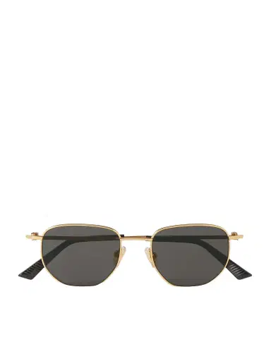 Bottega Veneta Round-Frame Gold-Tone Sunglasses - Men | Thumbnail 1 Bottega Veneta Round-Frame Gold-Tone Sunglasses - Men | Thumbnail 1