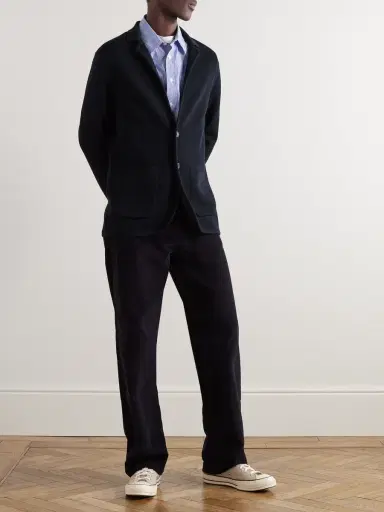 Orlebar Brown Rainer Merino Wool-Piqué Cardigan - Men | Thumbnail 2 Orlebar Brown Rainer Merino Wool-Piqué Cardigan - Men | Thumbnail 2